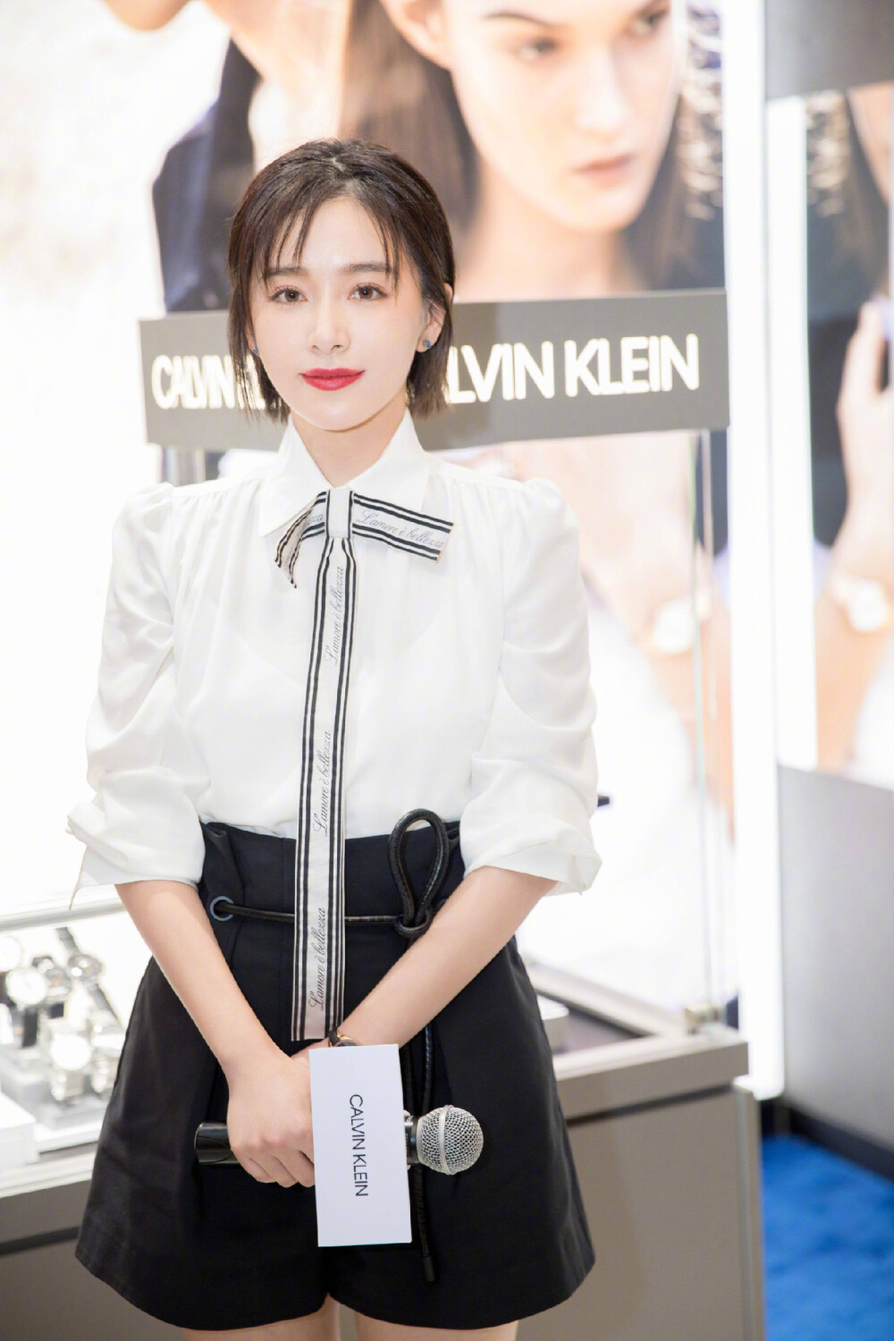 阚清子 CALVIN KLEIN 腕表首饰上海来福士广场新形象店揭幕