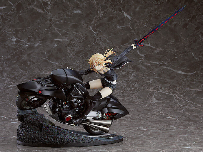 GSC Fate/Grand Order Saber/阿尔托莉亚·潘德拉刚[Alter]＆Cuirassier Noir 1/8 手办 全高约270mm（含剑），预计2019年08月出荷