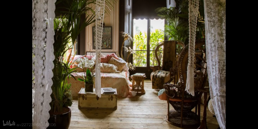 复古简约洛可可风格家装，蕾丝，绿植，落寞华丽。