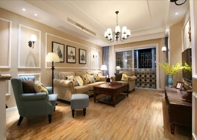 100平美式两居室~ ​