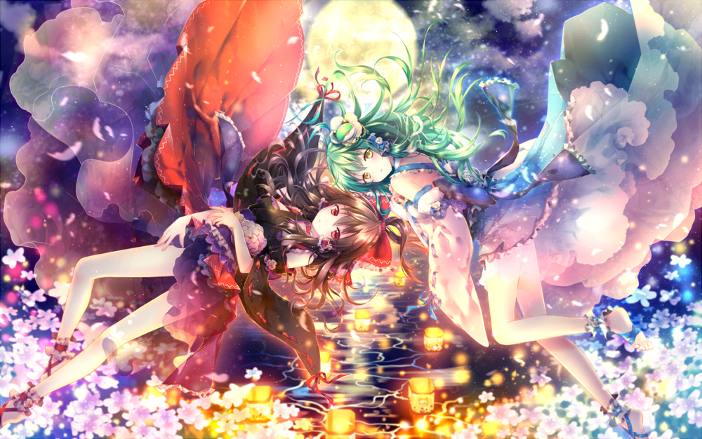 博丽灵梦 东风谷早苗 巫女组