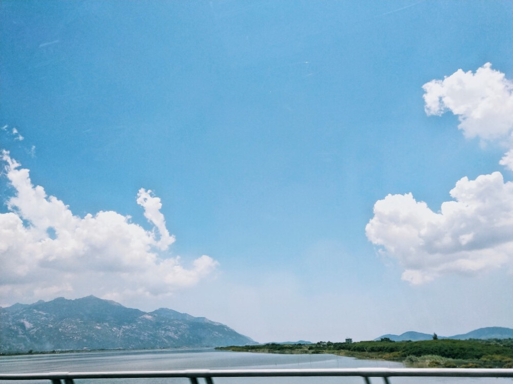 夏日 海边 路上 山水 风景 东山岛