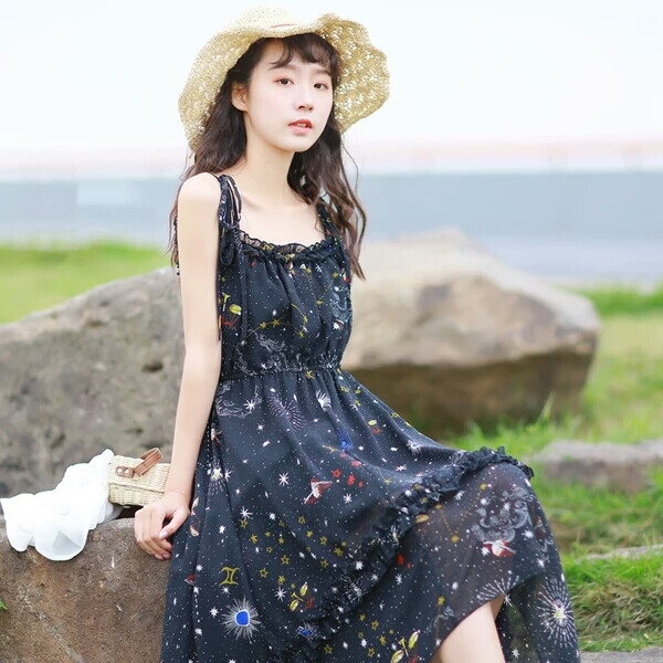 婚纱礼服超仙裙星空