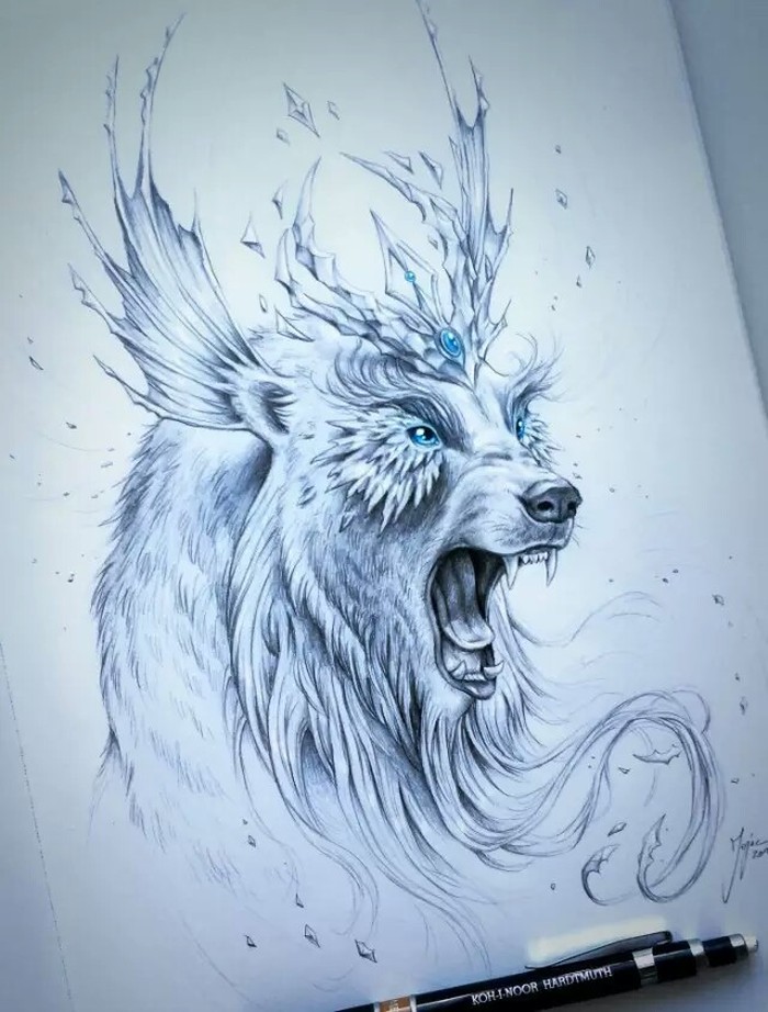 素描 __ 融入色彩