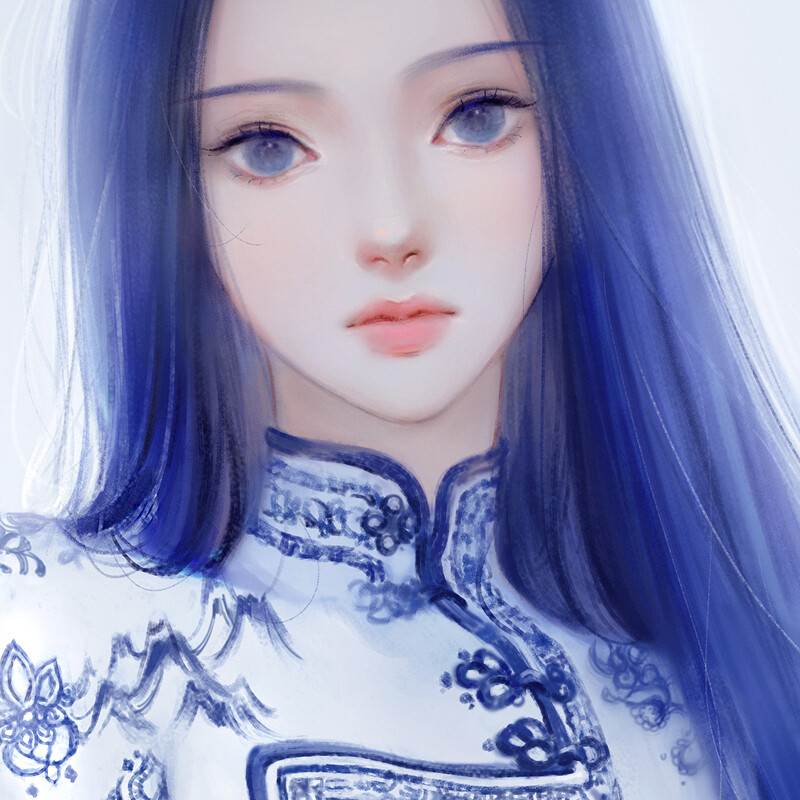 Blue porcelain 绘师：DADACHYO（p id=6491752） 本作品id=69924870