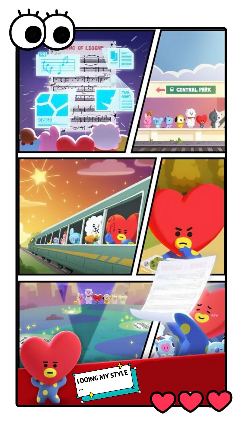 自制BT21手机壁纸