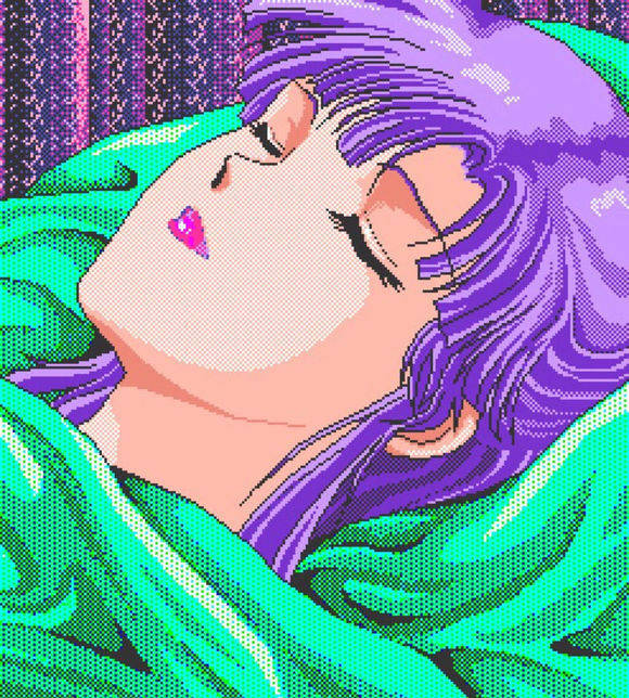 像素头像蒸汽波