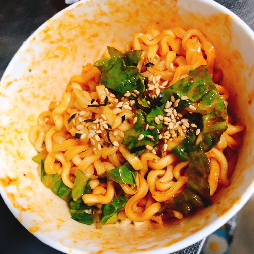 一点都不觉得辣了