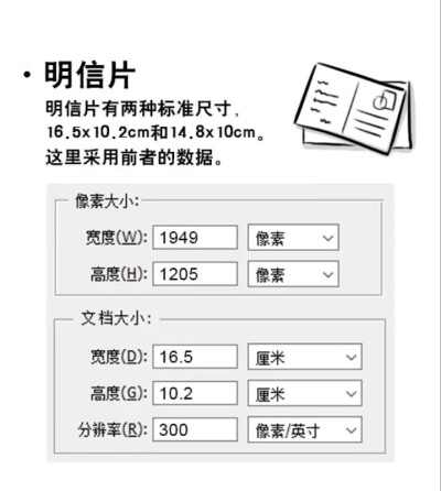 图片印刷尺寸教程 码