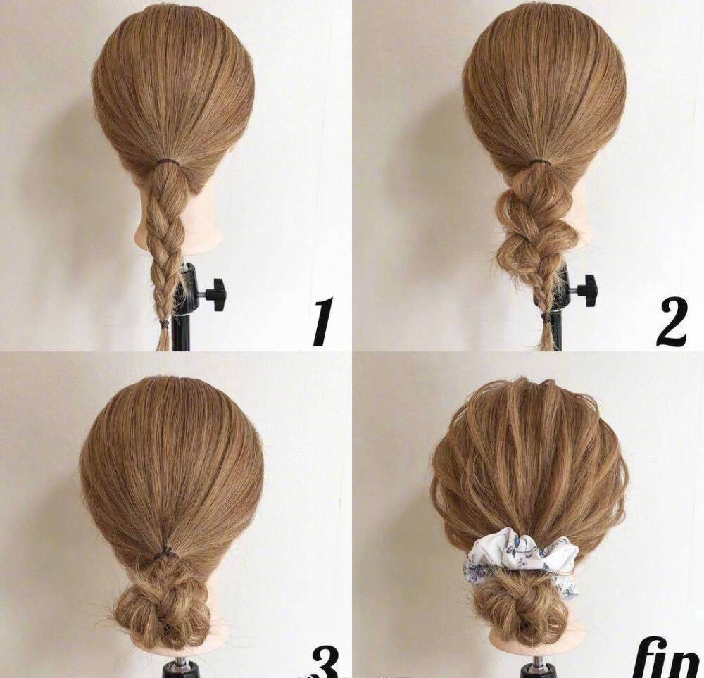 适合夏日的九款简单女神范编发教程 ​。