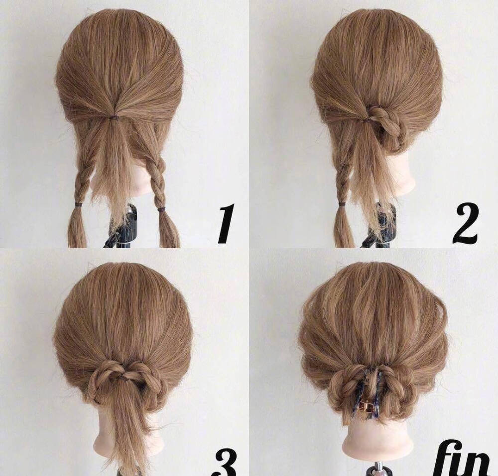 适合夏日的九款简单女神范编发教程 ​。