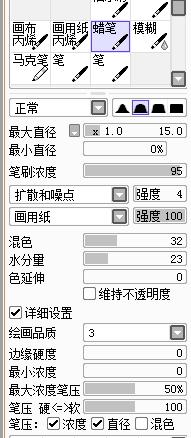 一堆大大推荐的sai笔刷
板绘w