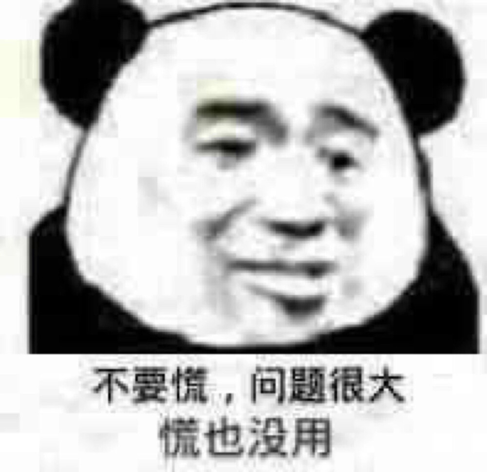 熊猫头哒哒哒