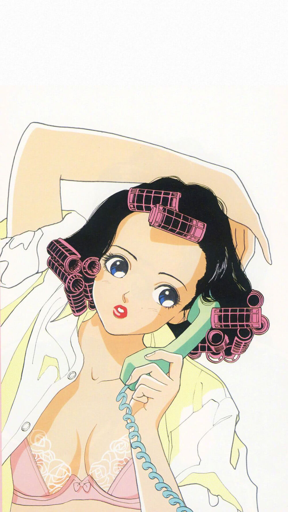 少女心壁纸
#微风轻轻起，我好喜欢你#