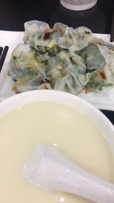 豆浆和饺子～