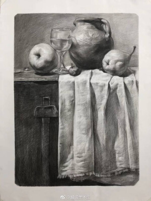 静物素描- 高清图片，堆糖，美图壁纸兴趣社区