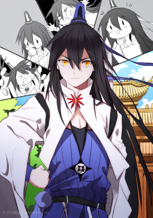 #我家大师兄脑子有坑#东方纤云0731生日快乐#初恋戰線： 从legend未命名就开始看沫老师的漫画，没想到这次被人按着头画了贺图（×）
大师兄生日快乐！！！！！

