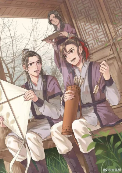 ＃魔道祖师＃莲花坞＃前尘＃江澄＃魏无羡＃江厌离＃曦澄组合＃