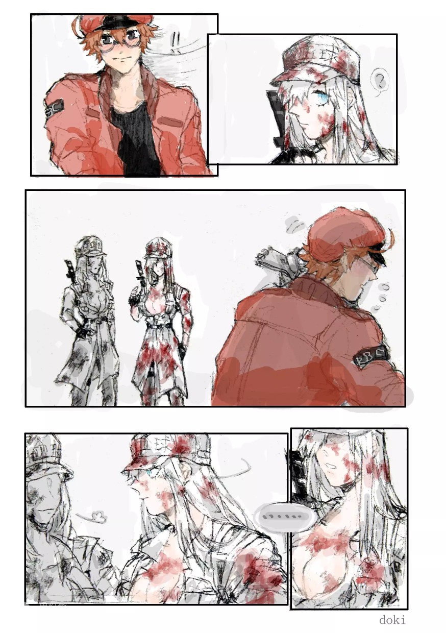 工作细胞black 作者:鬼灯檠(lofter) p2