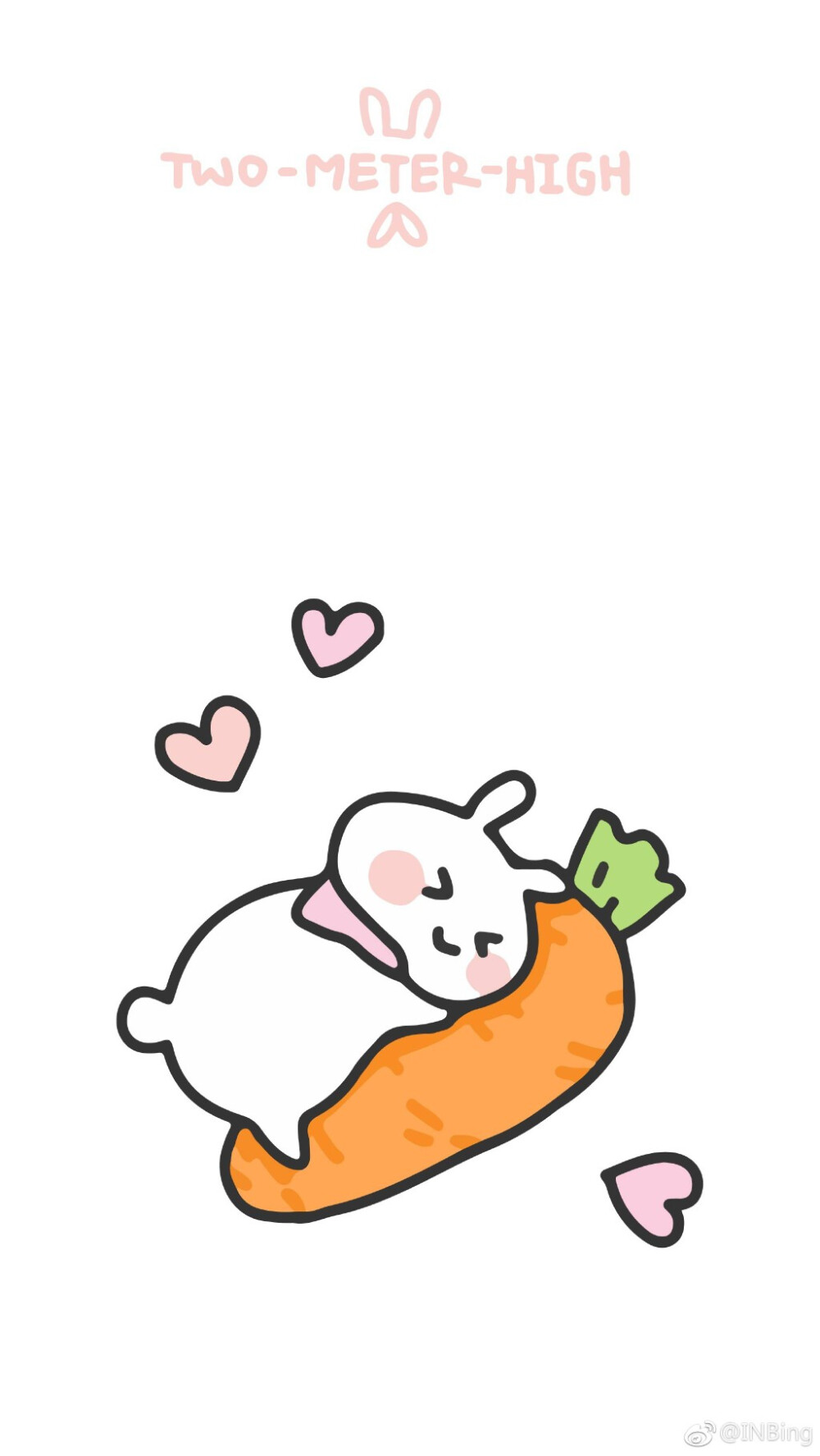 两米兔和两斤兔壁纸