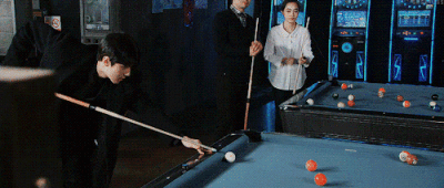 世勋打台球太帅了