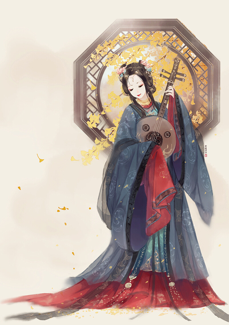 〔 古风美人 〕 作者' 司徒溟泠_花姨