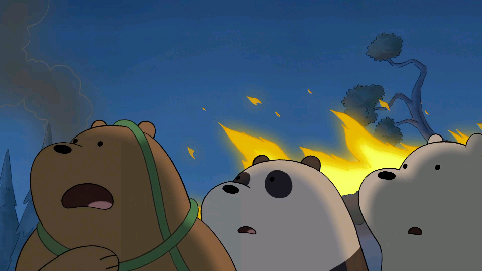 咱们裸熊～《We bare bear》 自截