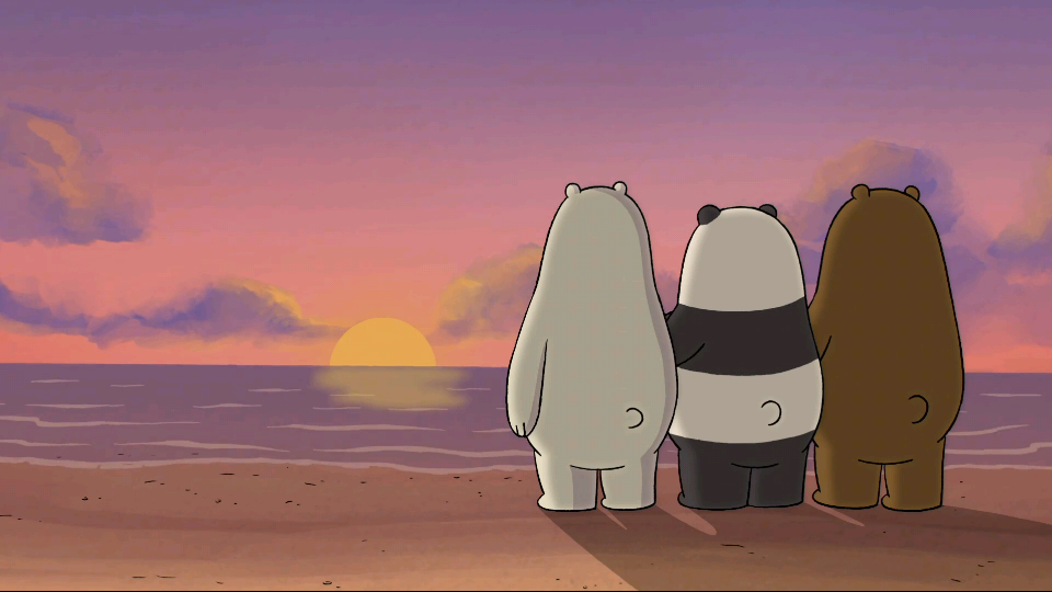 咱们裸熊～《We bare bear》 自截