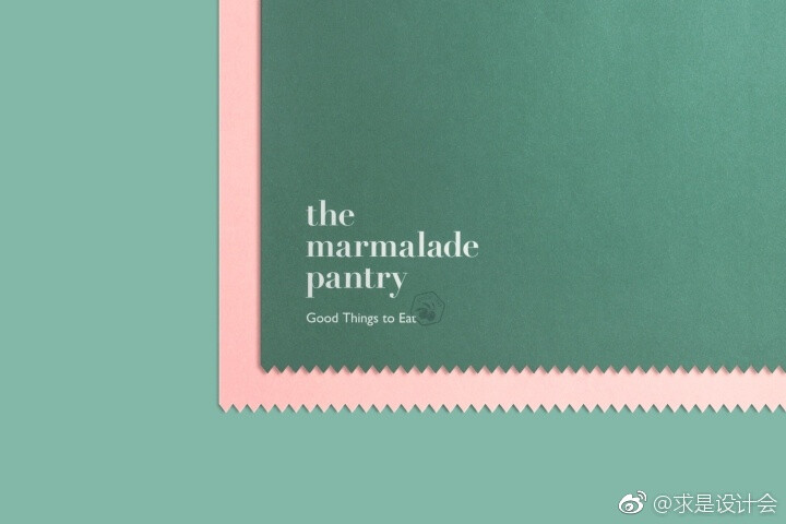 The Marmalade Pantry餐厅品牌视觉设计。#求是爱设计# ​