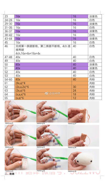 钩针玩偶