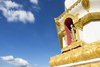 Wat Phra Maha Chedi Chai Mongkol (Nong Phok) Temple in Roi Et, Thailand