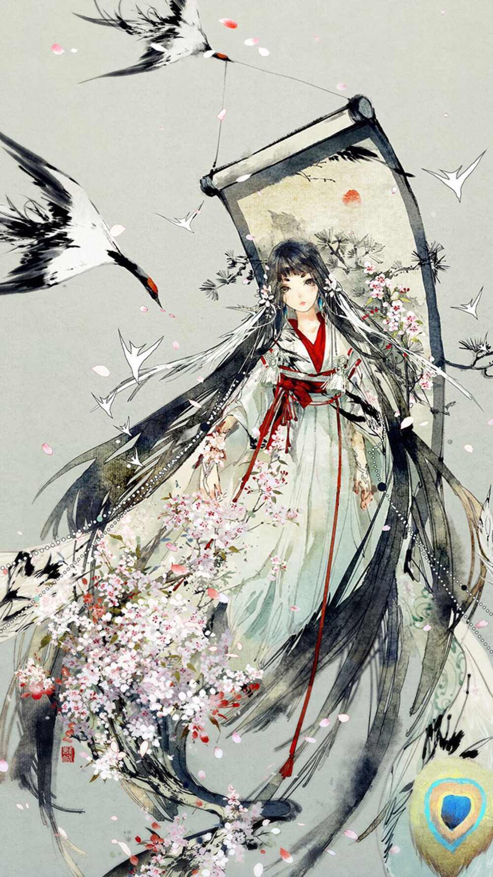 阴阳师#花鸟卷