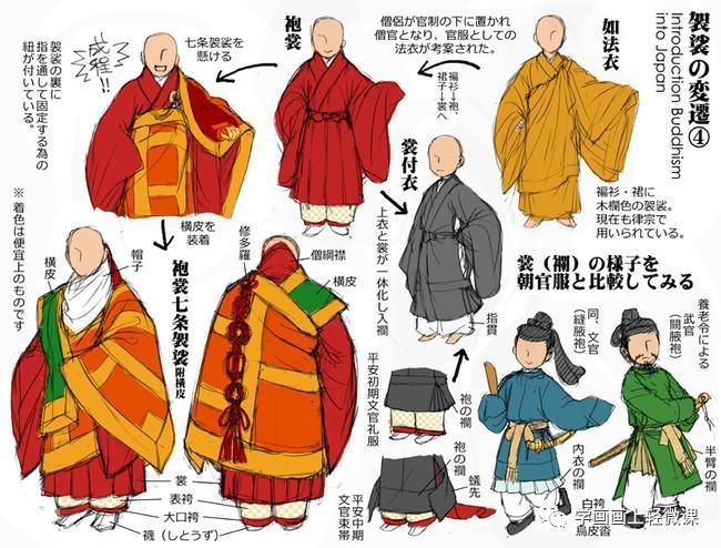 关于日本古代服饰