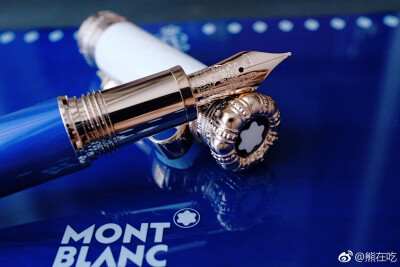 醉倒在这一片蓝色里…- Montblanc- Patron Of Art「 LudwigⅡ」- 路德维西二世✨（忍不住再来一套图） ​​​​