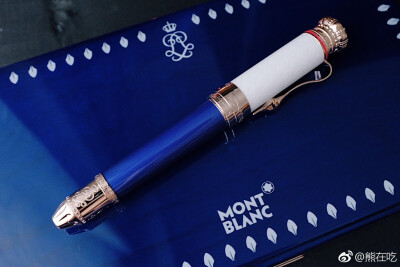 醉倒在这一片蓝色里…- Montblanc- Patron Of Art「 LudwigⅡ」- 路德维西二世✨（忍不住再来一套图） ​​​​