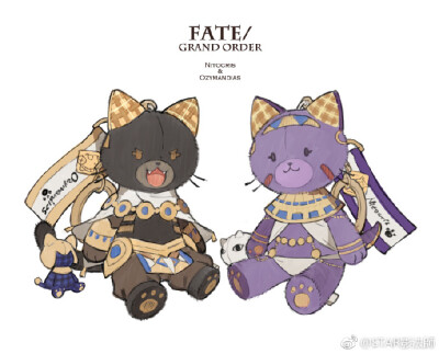 法老猫~统一回答一下，没有商品化计划我就画着玩，做布偶使我胃溃疡，手工自制自用请随意 ​​​​