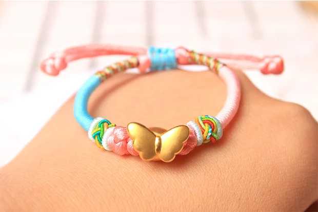 编织手链 手工 结绳