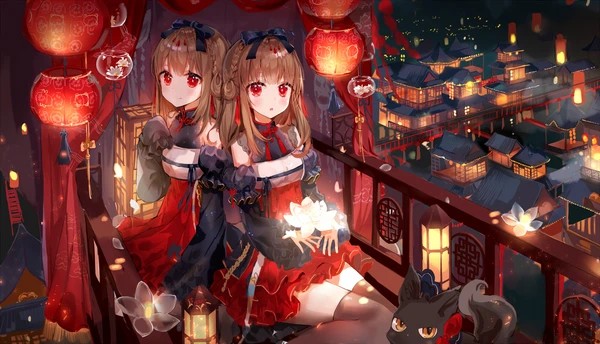 〔艺术家：漫〕
二次元 少女
画师：BR/びろく