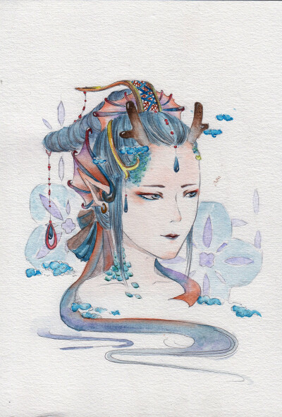 古风自截/山寺更鼓/二传需同意 私自二传 最好祈祷不要遇见我