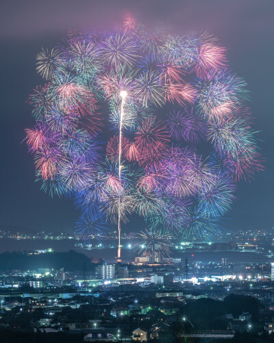 日本各地的花火大会 ​