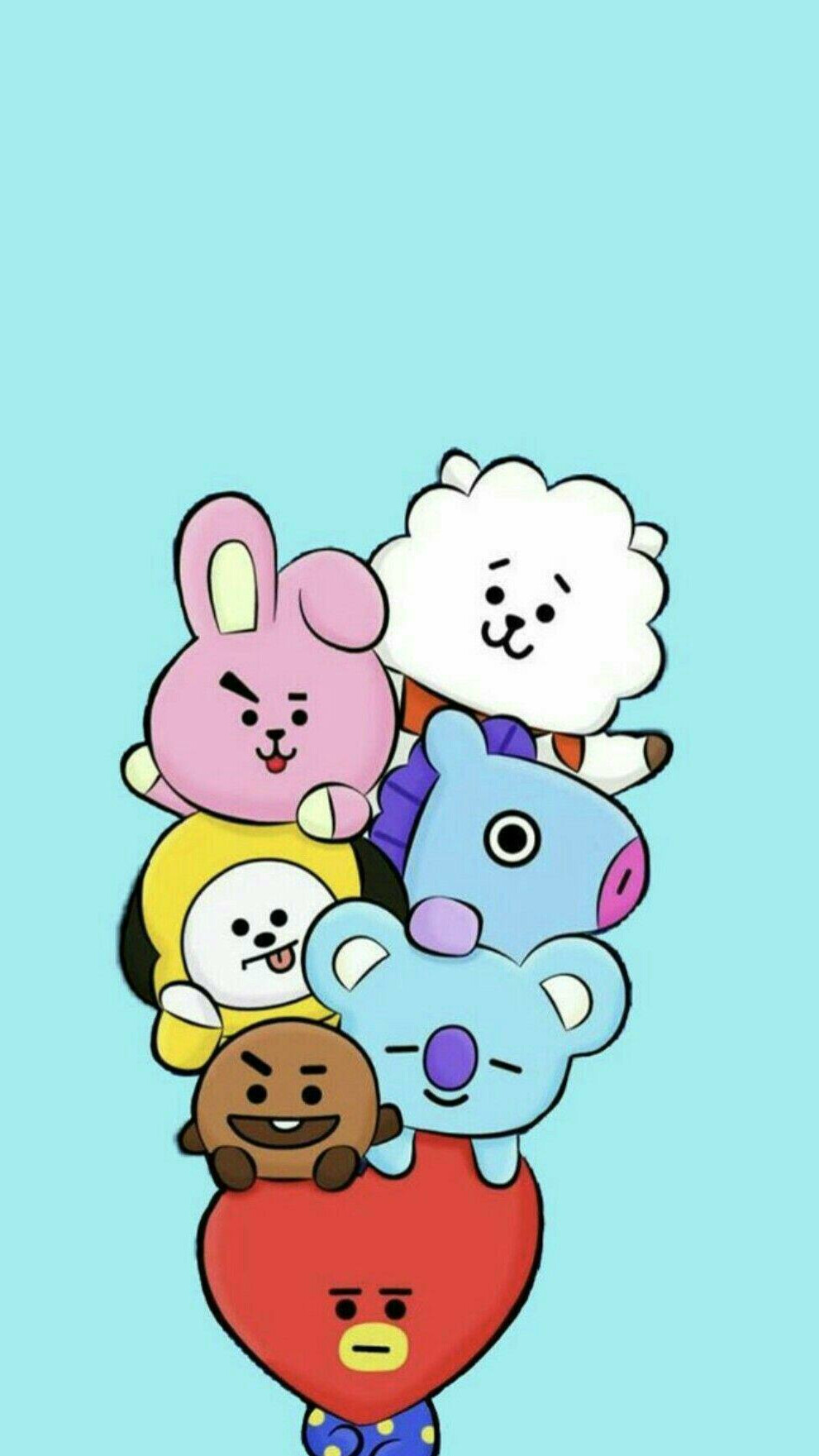 防弹少年团BT21壁纸