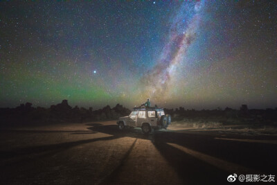 天文酷图，星空夜晚，唯美（来自微博：天文在线）