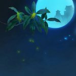 暮云收尽溢清寒，银汉无声转玉盘。此生此夜不长好，明月明年何处看。【寒一分享】#古风##古风绘画##古风美景# ​​​​