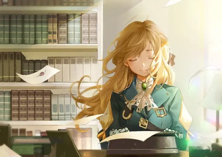 紫罗兰永恒花园
Violet Evergarden
「墨色如夜，日华为曦」