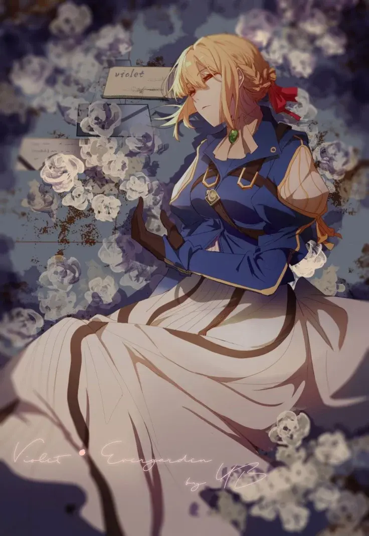 紫罗兰永恒花园
Violet Evergarden
「墨色如夜，日华为曦」