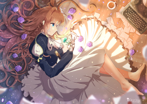 紫罗兰永恒花园
 Violet Evergarden
「墨色如夜，日华为曦」