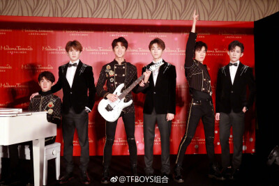 tfboys 蜡像