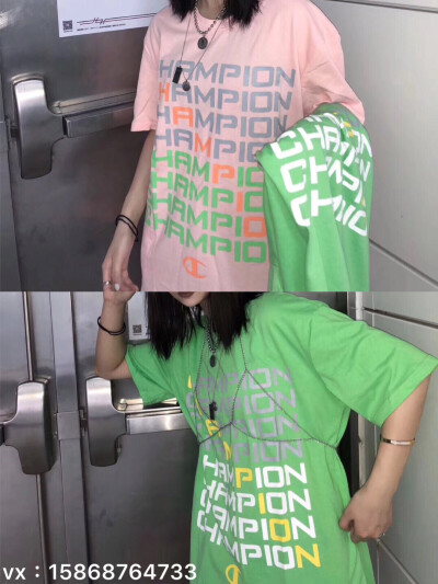 Champion 冠军 | Logo古着tee 短袖 T恤