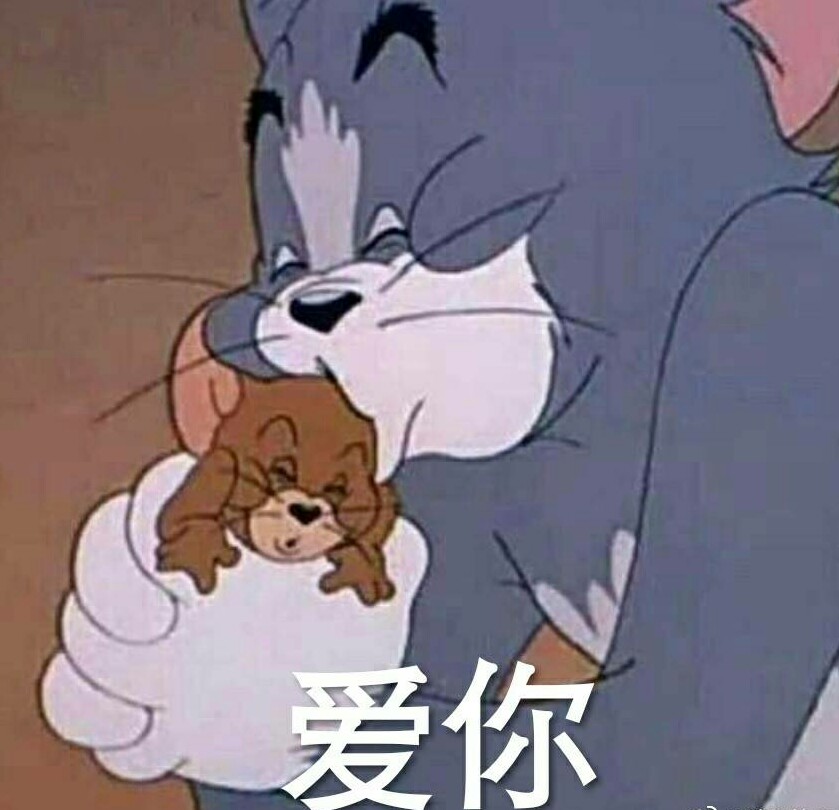 猫和老鼠/汤姆猫/杰瑞鼠/沙雕/头像/表情包/可爱/卖萌