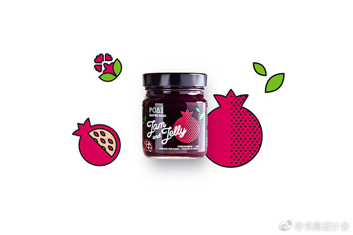 Jam and Jelly果酱包装设计。#求是设计会# ​